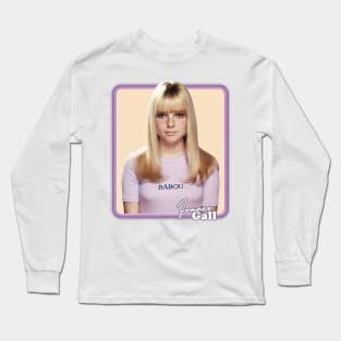 France Gall -- Retro Faded Style Fan Design Long Sleeve T-Shirt